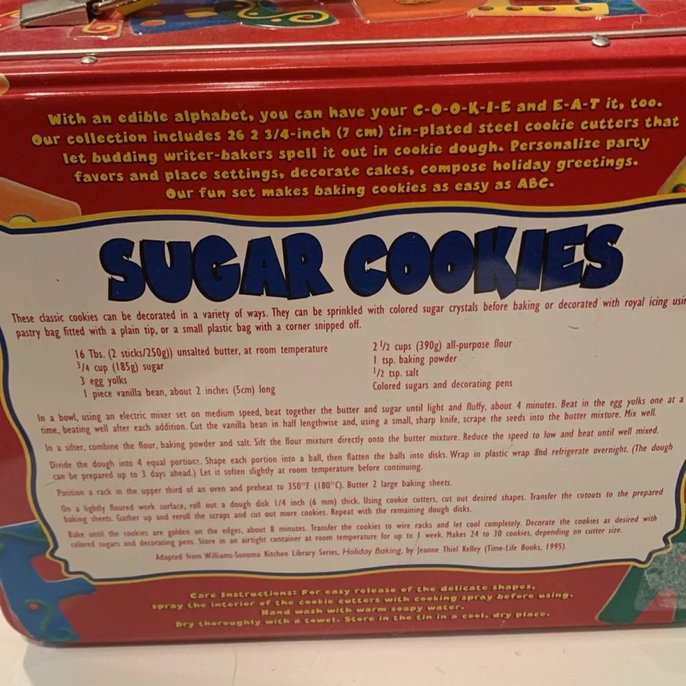 Williams-Sonoma Alphabet Cookie Cutters
